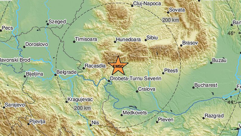 Σεισμός 5,5 Ρίχτερ στη Ρουμανία